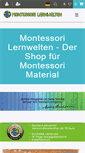 Mobile Screenshot of montessori-material.de